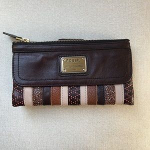 Fossil Long Live Vintage Leather Wallet